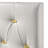 James White Upholstered Queen Panel Bed