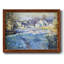 White Frost, 1875- Rustic Framed Gallery Wrapped Canvas-1391220578-1391220581