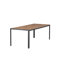 Zanesville Rectangular Metal Outdoor Dining Table-11454756