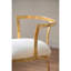 Fauteuil Cavendish 18,5 x 19,5 x 27 po, or vieilli