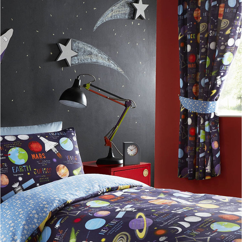 Bettye Room Darkening Curtain Panel Pair
