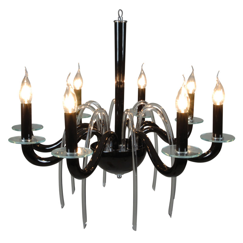 Decorative 8 - Light Candle Style Chandelier