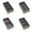 Ensemble de rangement Kinney H 3 po x l 12,6 po x P 12,6 po-159979749