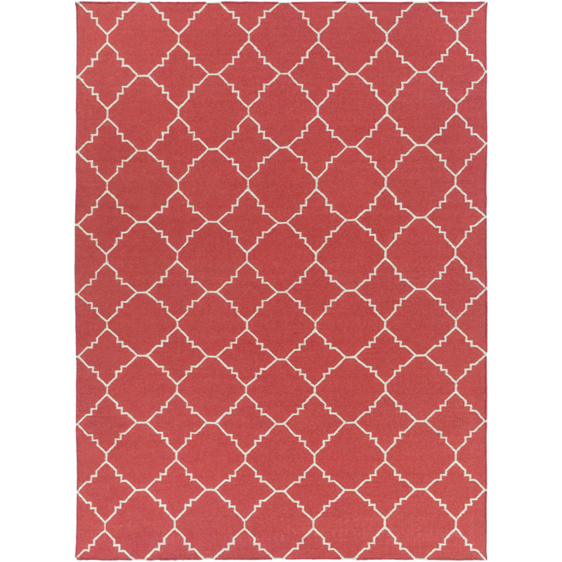 Kramer Wool Geometric Indoor Rug, Rectangle 2' x 3'