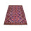 Tapis oriental rouge en laine noué à la main 4 pi 1 po x 6 pi rouge Ersari 201FD202A85D4C568B623013B731E8D9