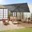 Brantson 380cm X 286cm Rectangular Cantilever Parasol-92324899