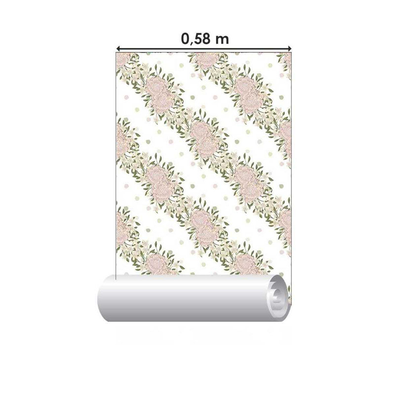 Rouleau de papier peint lisse L 126 po x l 24 po Ajala