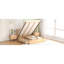 Lit plateforme en bois avec 2 tiroirs de rangement sous le lit - Solution d'espace et confortable