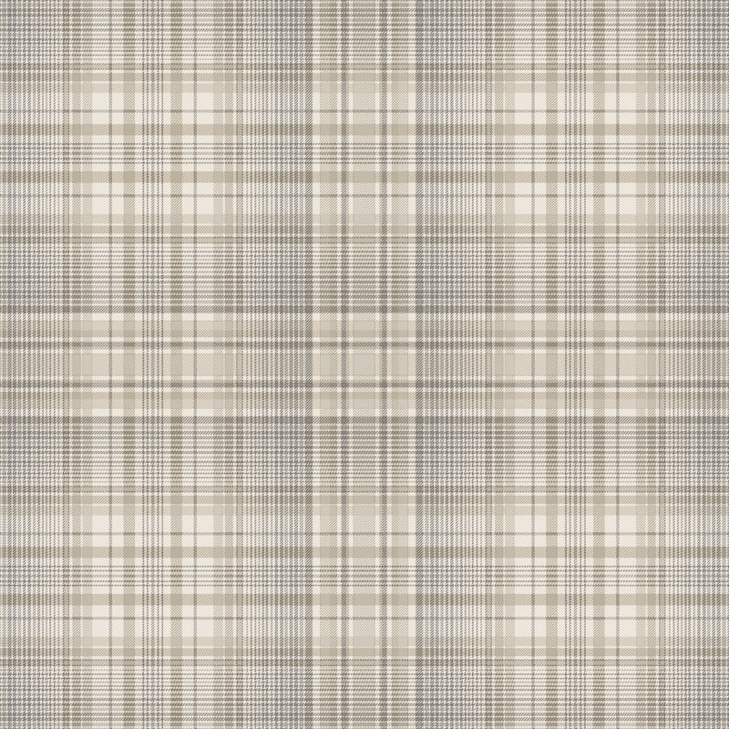 Rouleau de papier peint à carreaux 33 pi x 20,5 po , Café