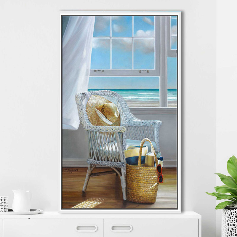 Sense Memory par - Peinture, H 43,5 po x l 27,5 po x P 2 po, Cadre flottant blanc