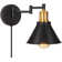 Lemaster Steel Plug-in Swing Arm Sconce