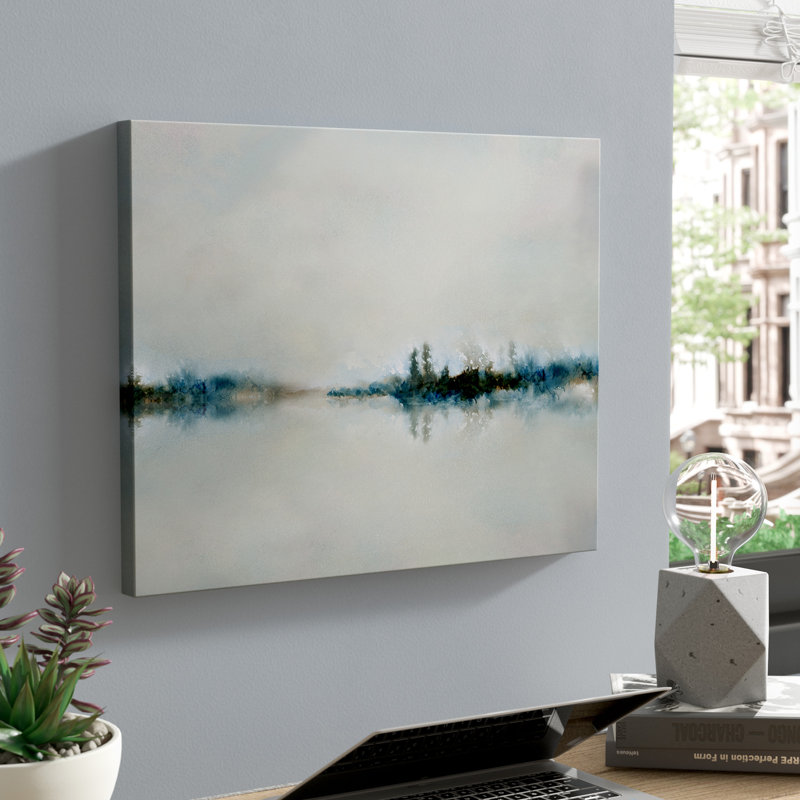 « Calm Morning » - reproduction sur toile, H 16 po x l 20 po x 1,5 po