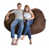 Chocolate Brown Microfiber