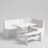 Heartlynn Classic Mahogany Finish Wooden Breakfast Nook With Hidden Storage Includes Corner Bench Dining Table And Bench-106913123