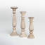 Soteria 3 Piece Wood Tabletop Candlestick Set