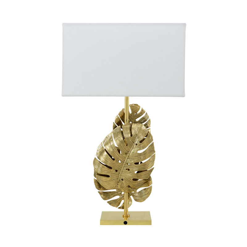 TA Illuminations Table Lamp, Polished Brass