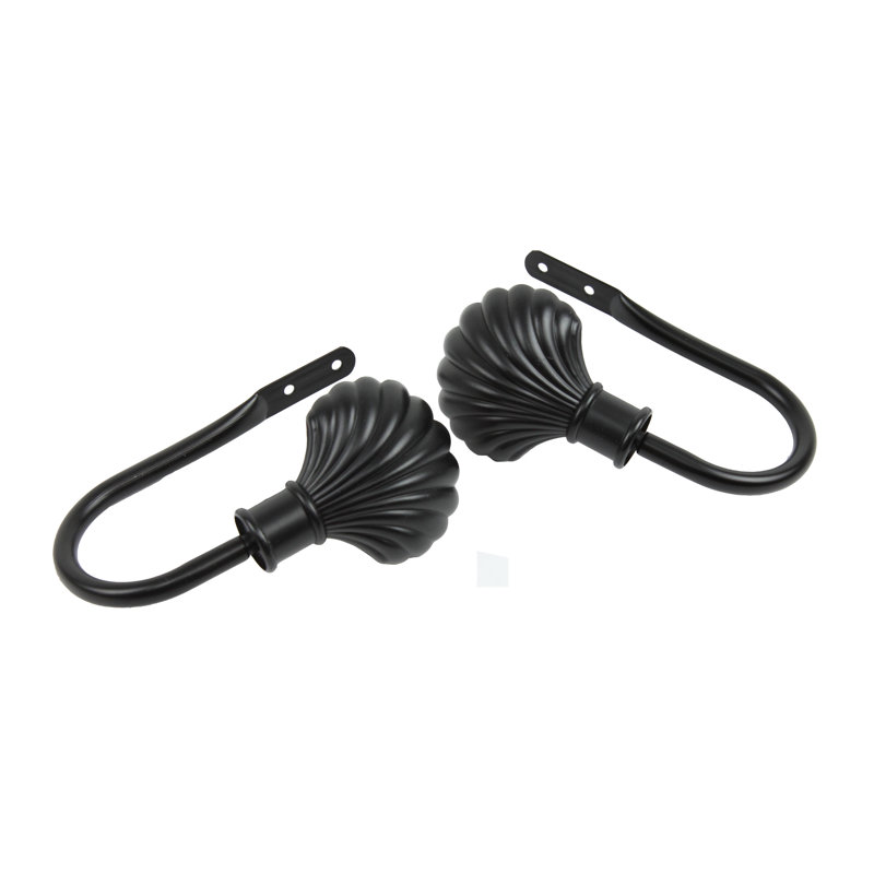 Retenue de rideau Landgraf Clam, Noir