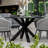 Aspen 120cm Round Dining set with rope chairs 