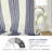 Semi Sheer Grommet Linen Chris Stripe Patterned Curtains-405780306-405033864