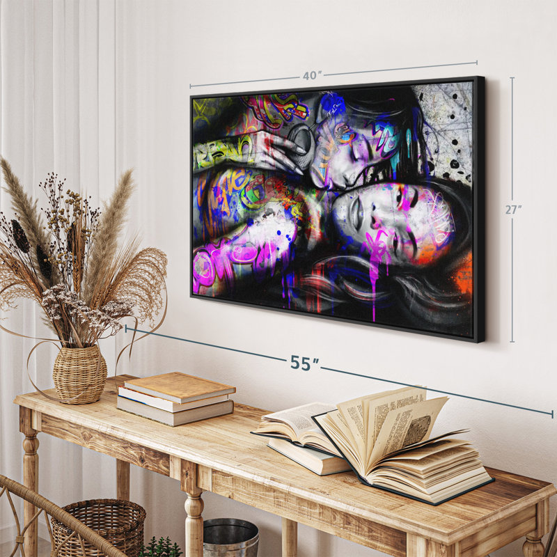 " African Affection ", 40" H x 27" W