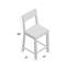 Tabouret 24" Shawn