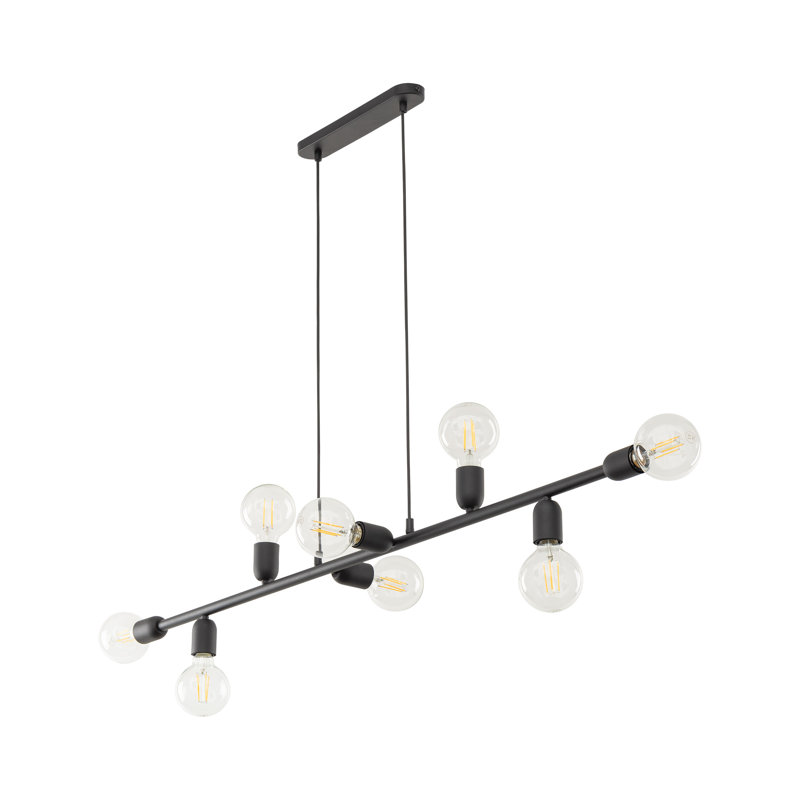 Aquadale 8 - Light Stainless Steel Kitchen Island Pendant
