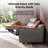 96" Zero-Gravity & Wall Hugger 3 Seater Power Recliner Sofa With USB & Type-C Ports, Oversized Reclining Sofa for Living Room-1761191339-1761077436