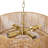 4-Light Dimmable Hand-Woven Rattan Tiered Chandelier-819974144