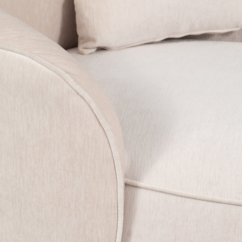 Latitude Run® 88" Karlsson Sofa, Gray