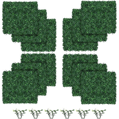 10" Artificial Boxwood Grass