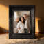 Cadre simple noir 3 pièces pour photos 8 po x 10 po et affichage mural et de table