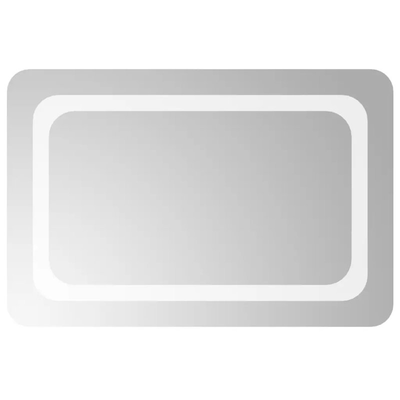Flat Wall Mirror, 40 cm H x 60 cm W