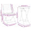 Bistro Set Folding 3 Pcs Steel-1154097781