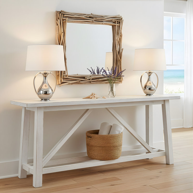 Belvedere Table Lamp, Polished Nickel