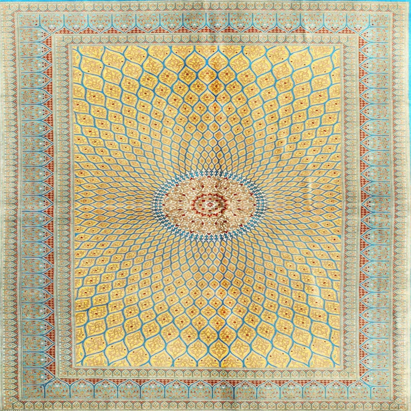 Oriental Indoor Rug, Square 4'