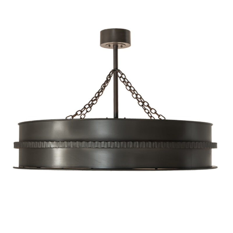 Golden Forge Downrod Ceiling Fan