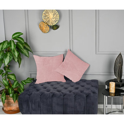 Matte Velvet Cushion Cover - 1 Pc