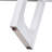 Narrow Console Table with Marble Effect Top, Retro Entryway Table with Open Shelf-618265047