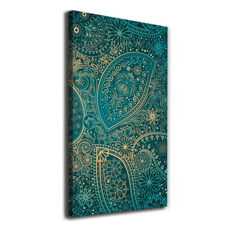 Ornaments - Wrapped Canvas Print, 140cm H x 70cm W