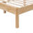Ardin Solid Wood Bed with Boucle Headboard-1564820920-1564820922