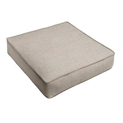Sunbrella Outdoor Solid Corded Deep Seating Cushion