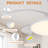 42-Inch Retractable Ceiling Fan With Light, Full-Spectrum Dimmable LED, Remote & App Control, Modern Style-577032490