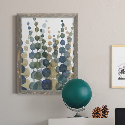 " Pompom Botanical II " Painting Print