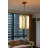 Mingle 3-Light Pendant - Satin Brass