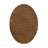 Dark Walnut Round Dining Table