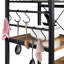 Kitchen Storage Rack Metal Frame Wood Look-976768336
