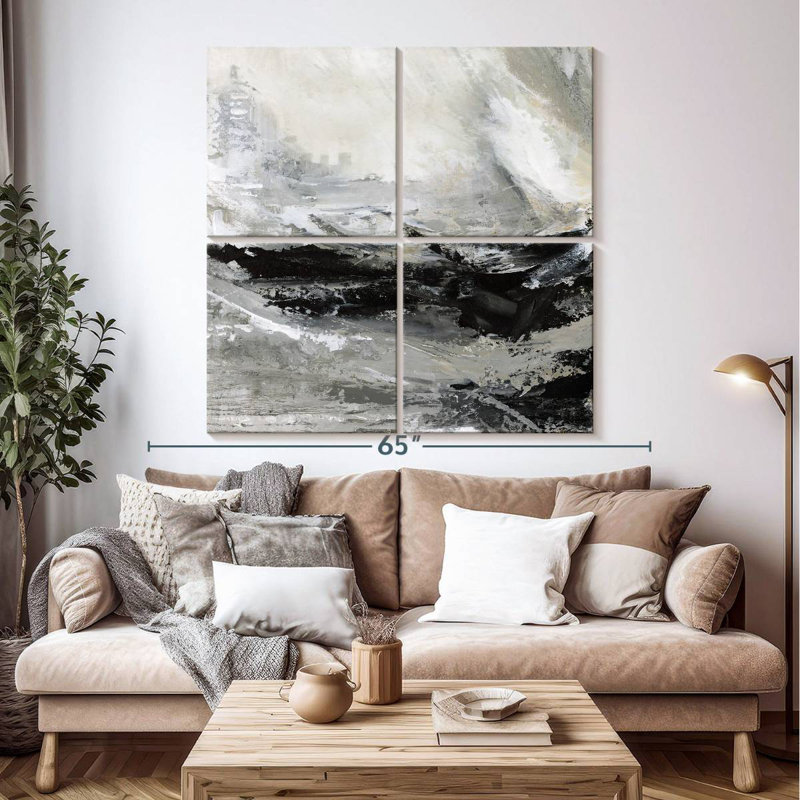 Bay City Storm, 50" H x 50" W