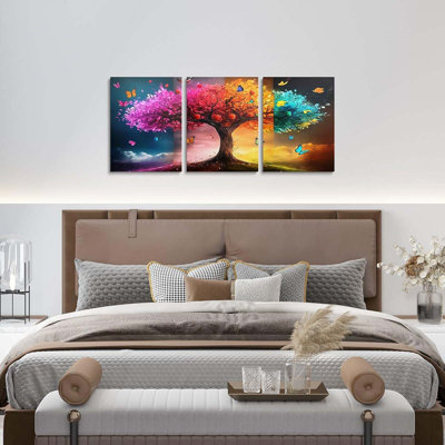 3 Piece Wrapped Canvas Print