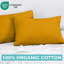 Ensemble de 2 taies d'oreiller 100% coton longues fibres à densité de tissage 300 fils Royale Linens-114651569