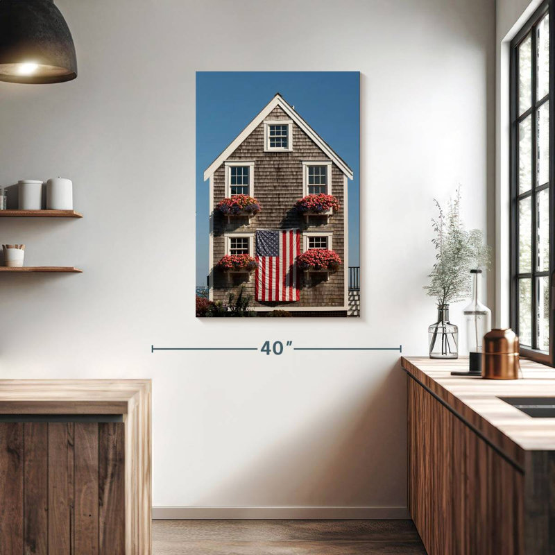 Lilie House Portrait, 39" H x 26" W